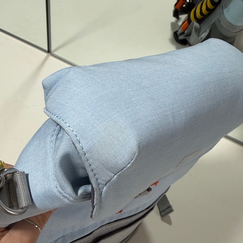 Jetkids by Stokke Crew Backpack Light Blue & Gray Travel Backpack - Picture 11 of 16